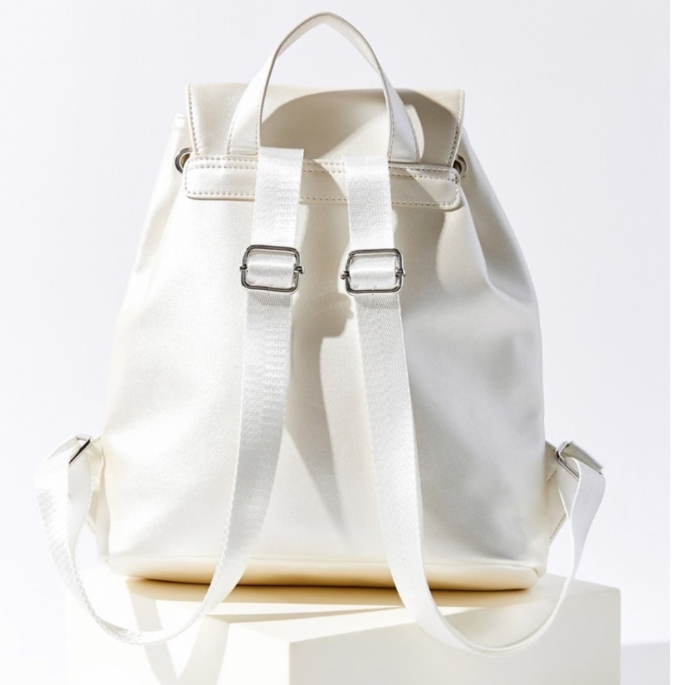 NWOT URBAN OUTFITTERS FAUX LEATHER MINI BACKPACK - Picture 4 of 8